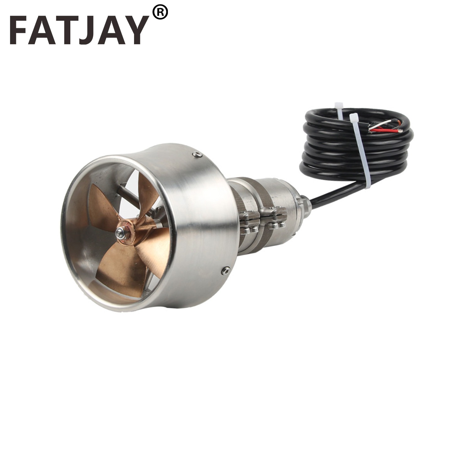 Rc Boat Brushless Motor - 316L สแตนเลส FATJAY KYI-8ET-SUS 8KG Thrust