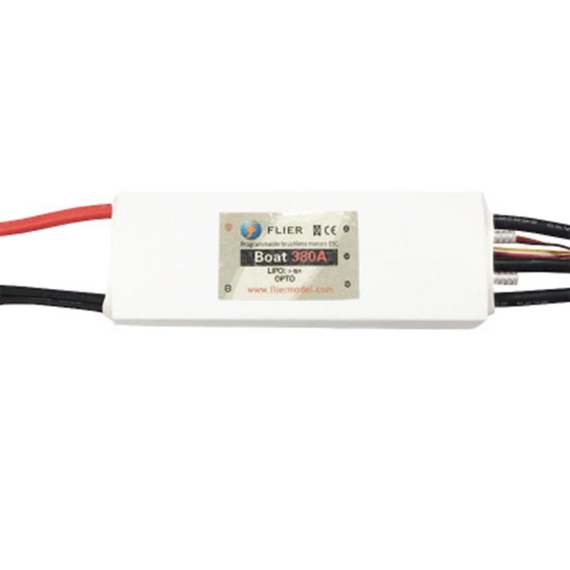 Rc Boat Brushless Motor - FATJAY FLIER 22S 380A ตัวควบคุมความเร็วอิเล็กทรอนิกส์ (ESC)