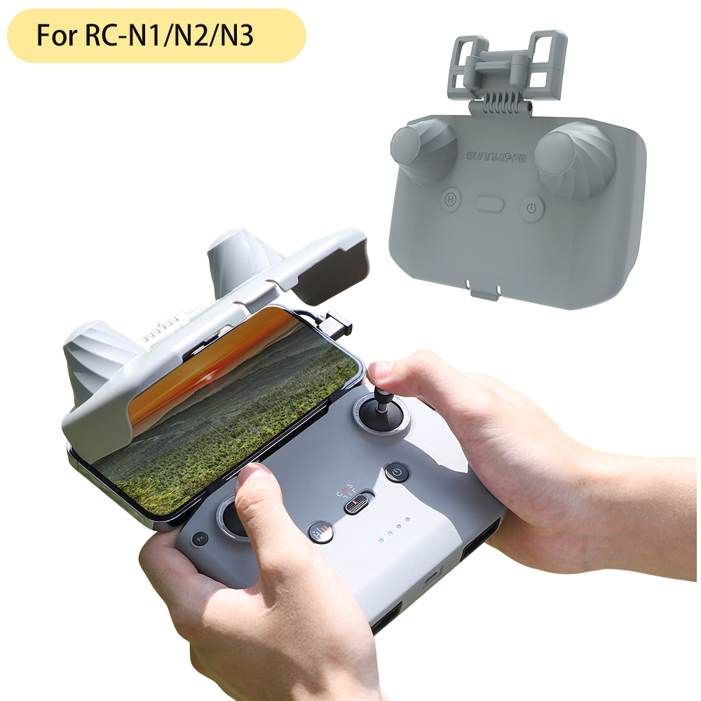 Drone Dji Rc Mini 3 Pro - ฝาครอบป้องกันคอนโทรลเลอร์ 2 in 1 พร้อมที่บังแดด ป้องกันจอยสติ๊ก