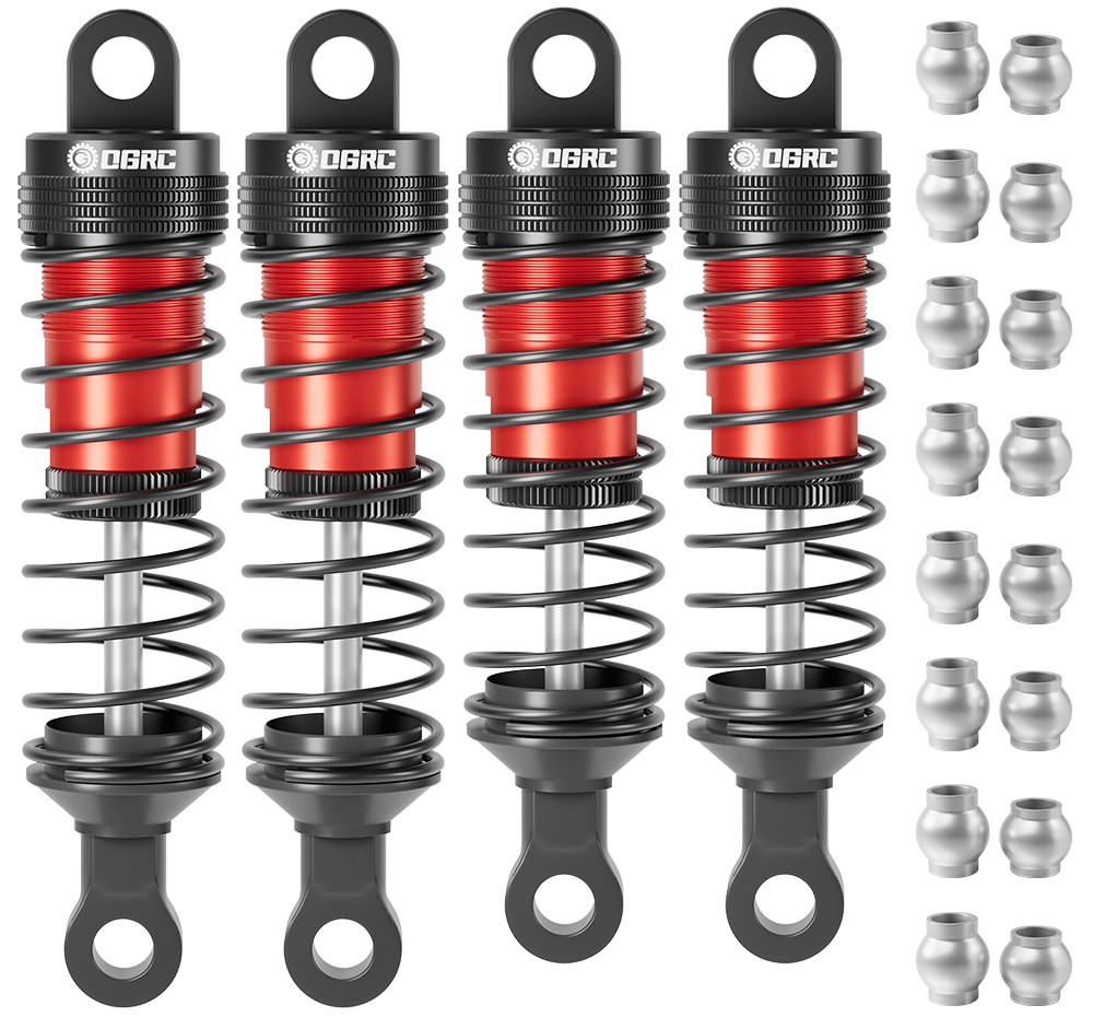 Rc Suspension Arm - โช้คอัพน้ำมันอะลูมิเนียม OGRC ขนาดรู 2.5 มม. และ