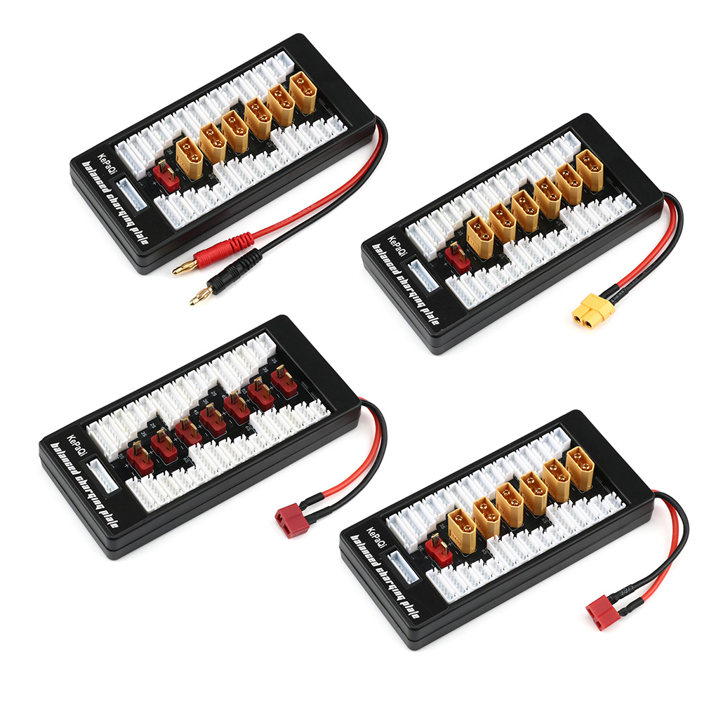 Lipo Parallel Charging Board - 2S-6S XT60 บอร์ดชาร์จแบบขนาน 6 ใน 1
