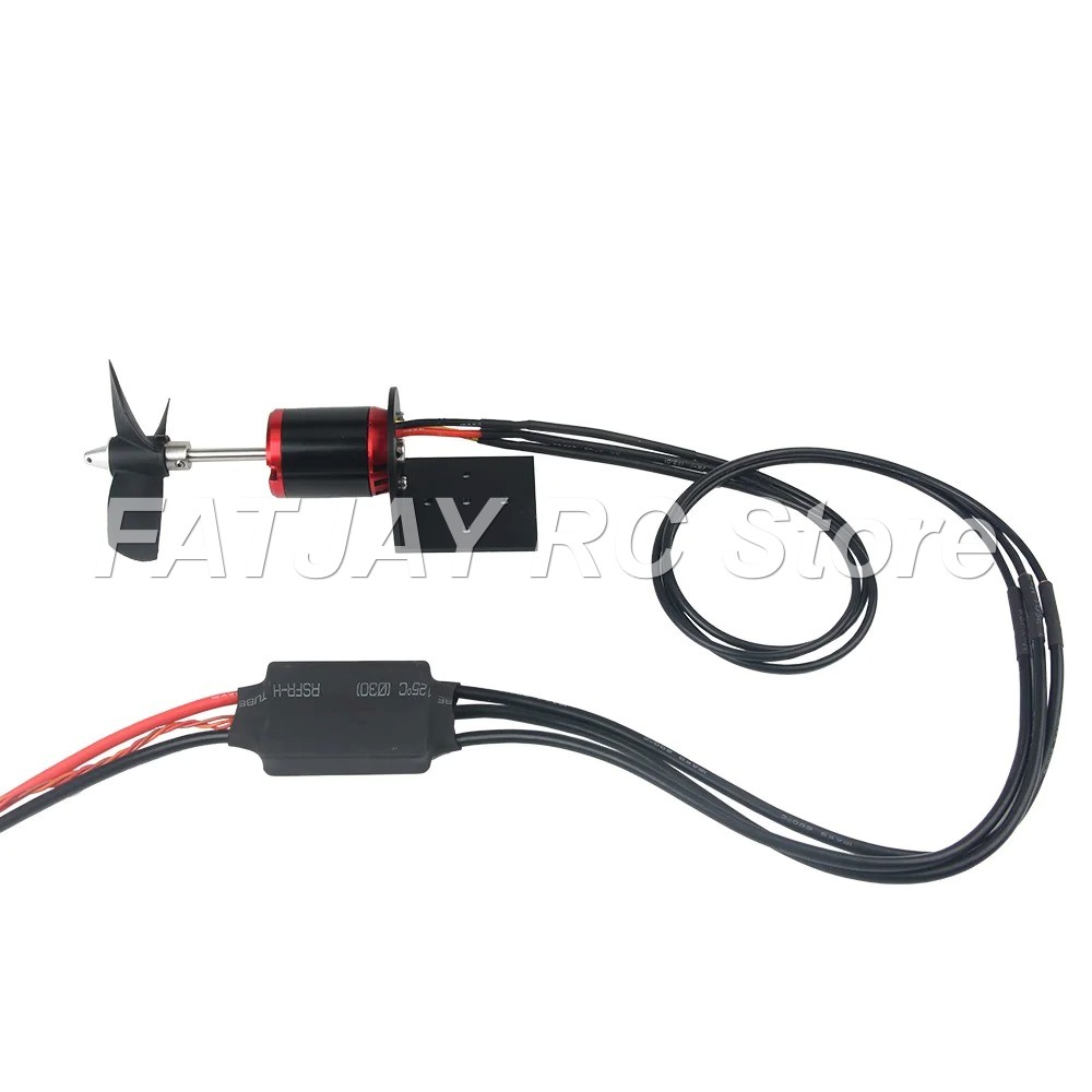 Rc Boat Brushless Motor - มอเตอร์กันน้ำแบบไร้แปรงถ่าน FATJAY KYO-6T แรงขับ 6 กก.