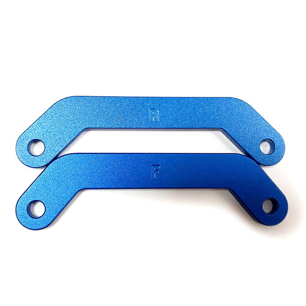 Rc Suspension Arm - 2 ชิ้น อะลูมิเนียมอัลลอย 1/10 ขายึดแขนช่วงล่างหน้า-หลัง สำหรับรถ