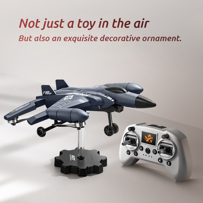 Drone Rc Fighter Jet - เครื่องบินรบ A27 แบบ RC พร้อมมอเตอร์ไร้แปรงถ่าน ปีกคงที่
