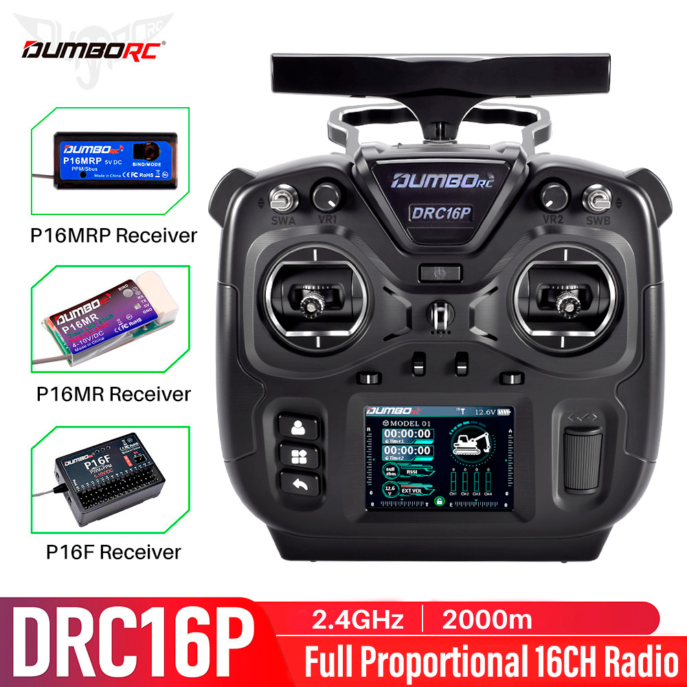 Drone Rc Aircraft - เครื่องส่งสัญญาณ DUMBORC RC รุ่น DRC16P 16