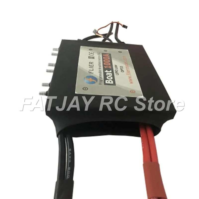 Rc Boat Brushless Motor - ตัวควบคุมความเร็วอิเล็กทรอนิกส์แบบไร้แปรงถ่าน FATJAY FLIER 1000A 120V กำลังสูง