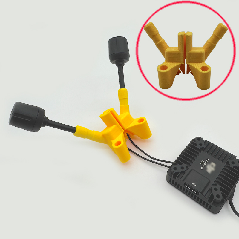 3D Printed Drone Part - FPV Drone กล้องเลนส์เครื่องมือติดตั้งเสาอากาศยึดที่นั่ง 3D พิมพ์อุปกรณ์เสริมสําหรับ DJI