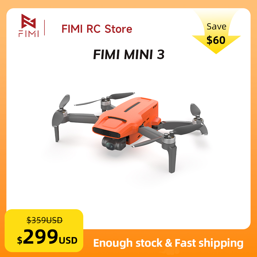 Drone Rc Gps - โดรน FIMI MINI 3 กล้อง 4K
