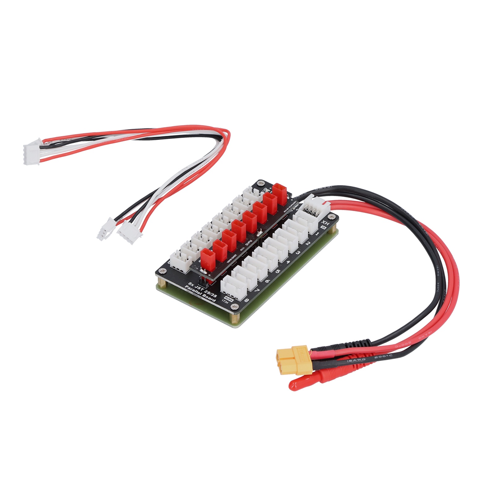 Lipo Parallel Charging Board - บอร์ดชาร์จ LiPo พร้อมปลั๊ก JST XH 2S/3S