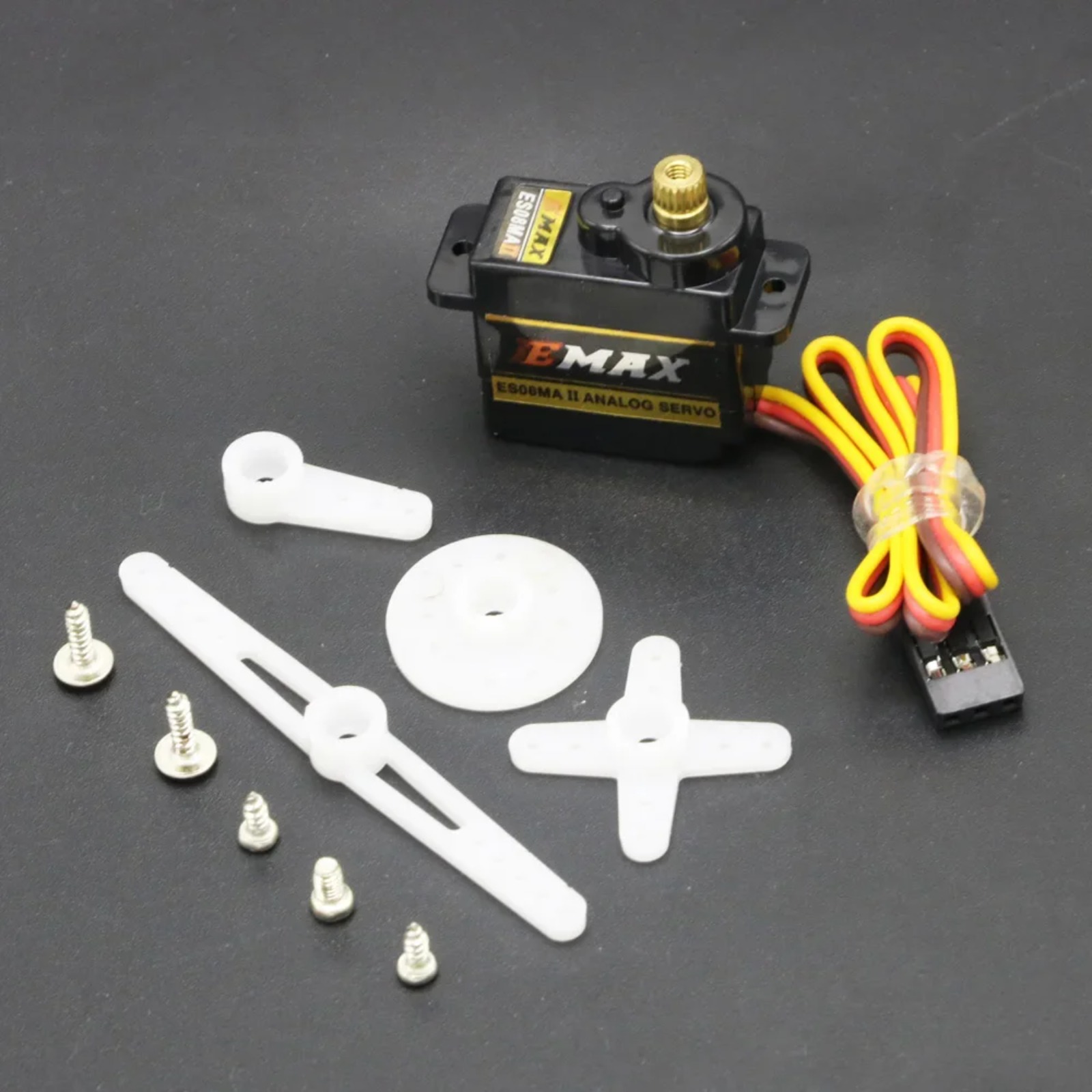 Drone Rc Car - EMAX ES08MA II มินิเซอร์โวเกียร์โลหะ 12g แรงบิด