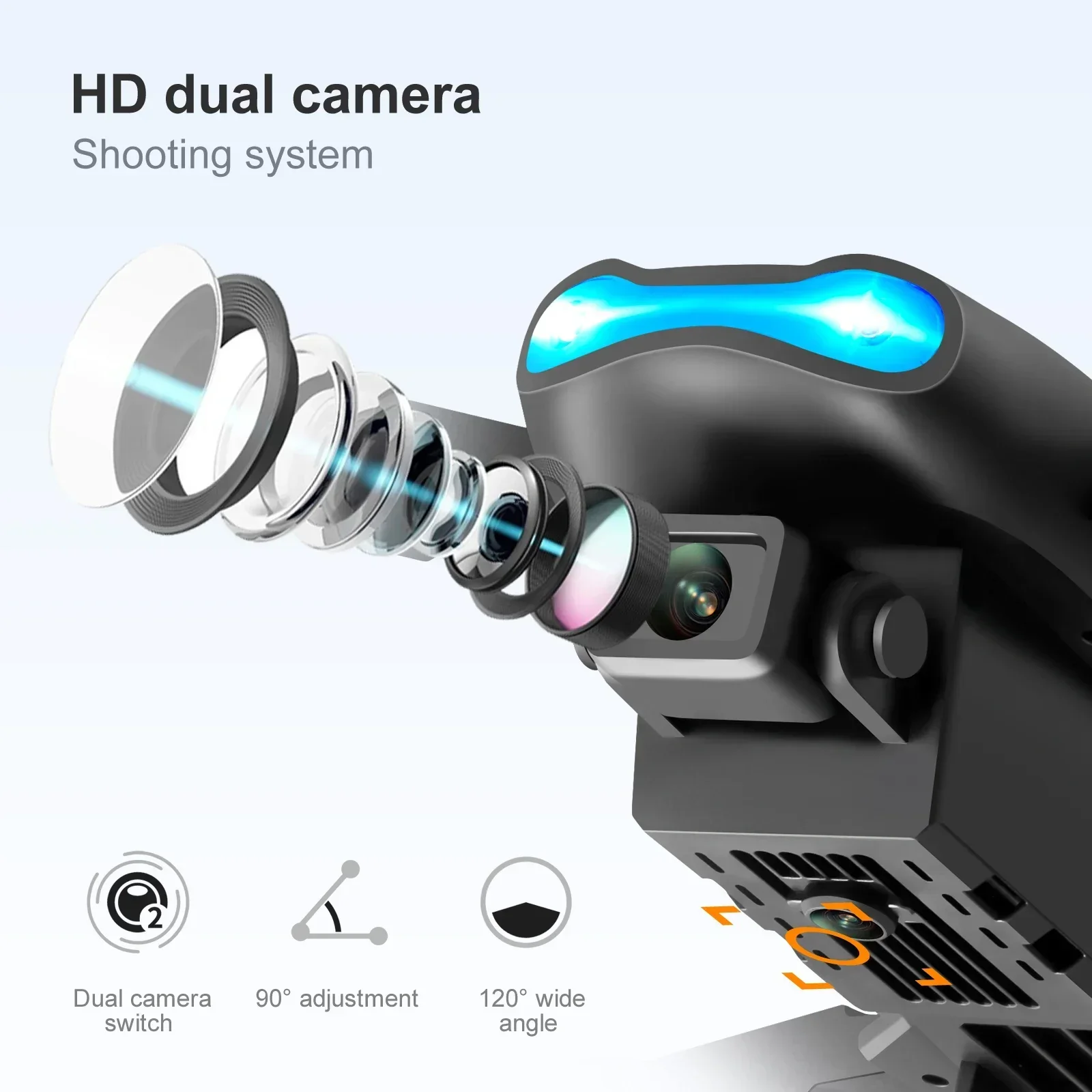 โดรนรุ่นใหม่ E99 Pro HD 4K กล้ - Rc Drone Uav บทวิจารณ์และราคา