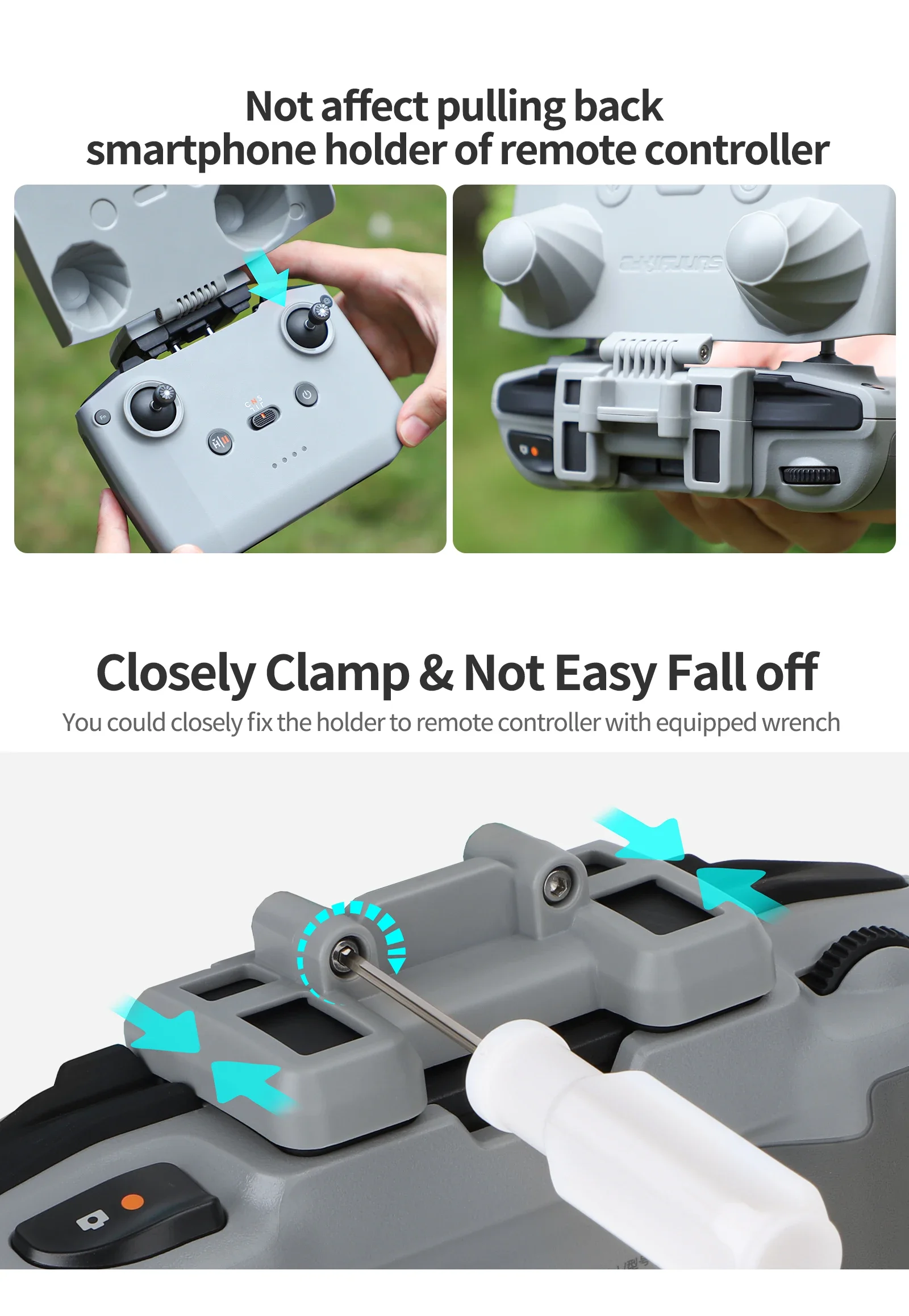 ฝาครอบป้องกันคอนโทรลเลอร์ 2 in - Drone Dji Rc Mini 3 Pro บทวิจารณ์และราคา