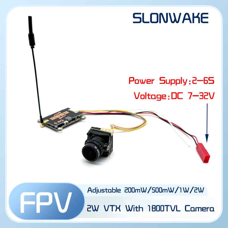 SLONWAKE 5.8G 56CH 2W เครื่องส - Quadcopter Frame บทวิจารณ์และราคา