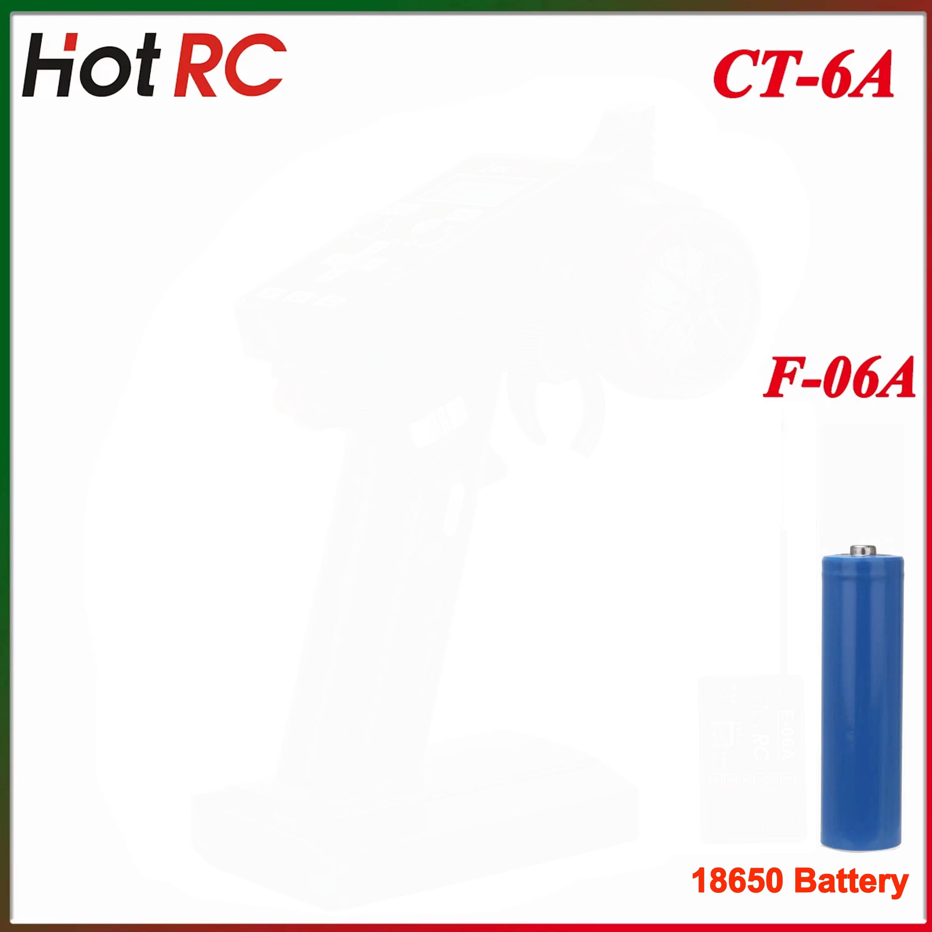 HotRC CT-6A 2.4G 6CH 6 ช่องสัญ - Drone Rc Car บทวิจารณ์และราคา