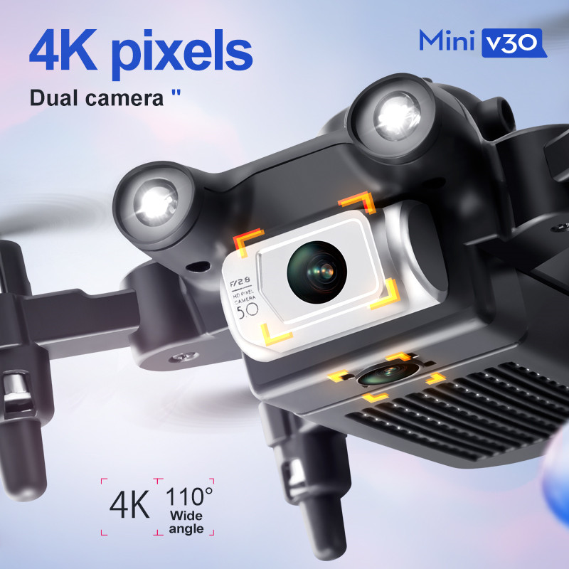 Mini V30 WiFi FPV Drone 4K HD  - Rc Drone Uav บทวิจารณ์และราคา