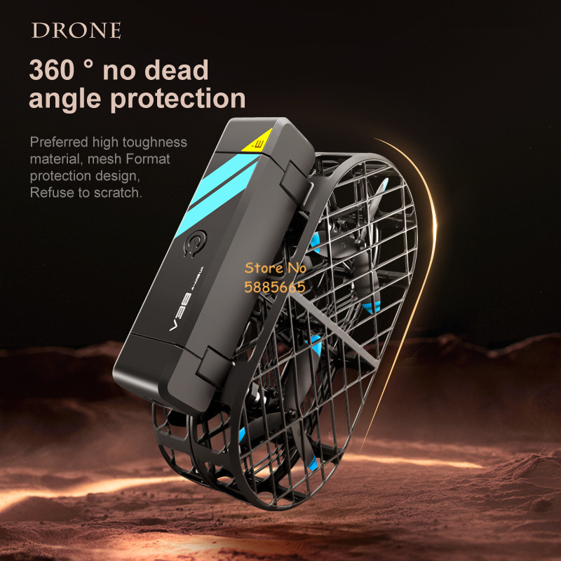กล้อง 8K HD 360 °   การป้องกัน - Rc Drone Uav บทวิจารณ์และราคา