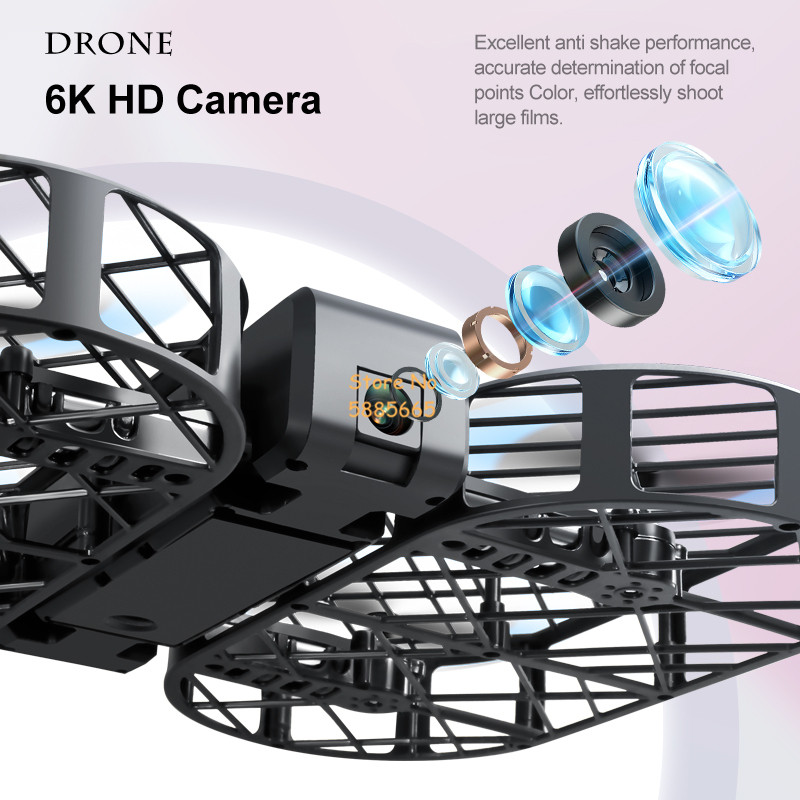 กล้อง 8K HD 360 °   การป้องกัน - Rc Drone Uav บทวิจารณ์และราคา