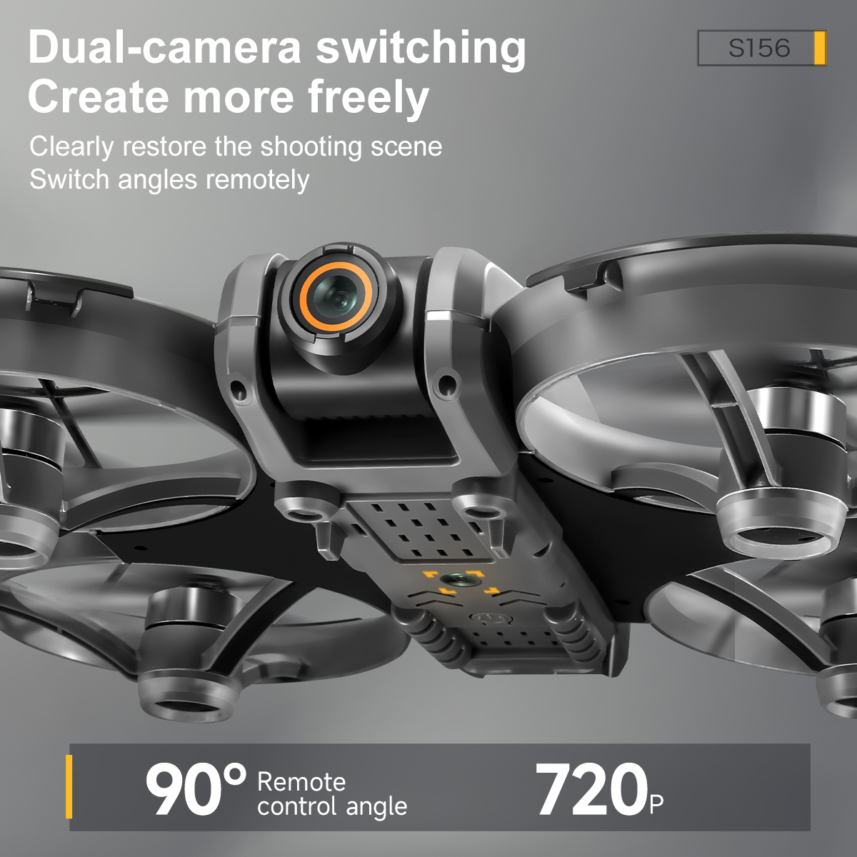 โดรน S156 RC จอใหญ่ 2.4G WIFI  - Drone Rc S156 บทวิจารณ์และราคา