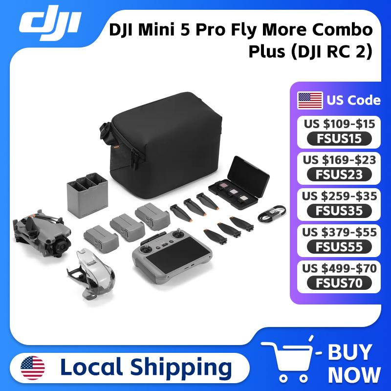 DJI Mini 5 Pro Fly More Combo  - Drone Dji Rc Mini 3 Pro บทวิจารณ์และราคา