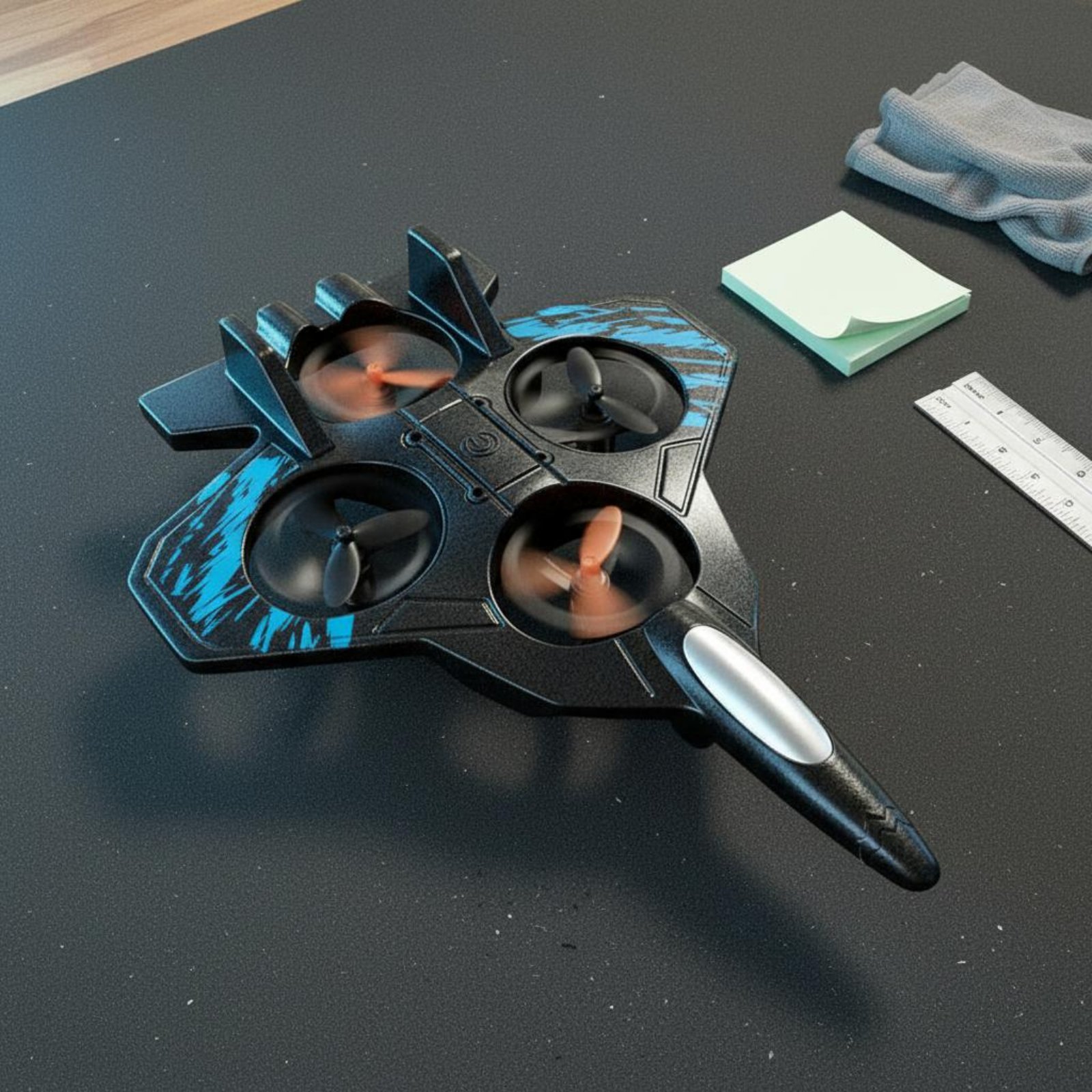 โดรนแอคโรบาติก ทนทานต่อการตกกร - Drone Rc Fighter Jet บทวิจารณ์และราคา