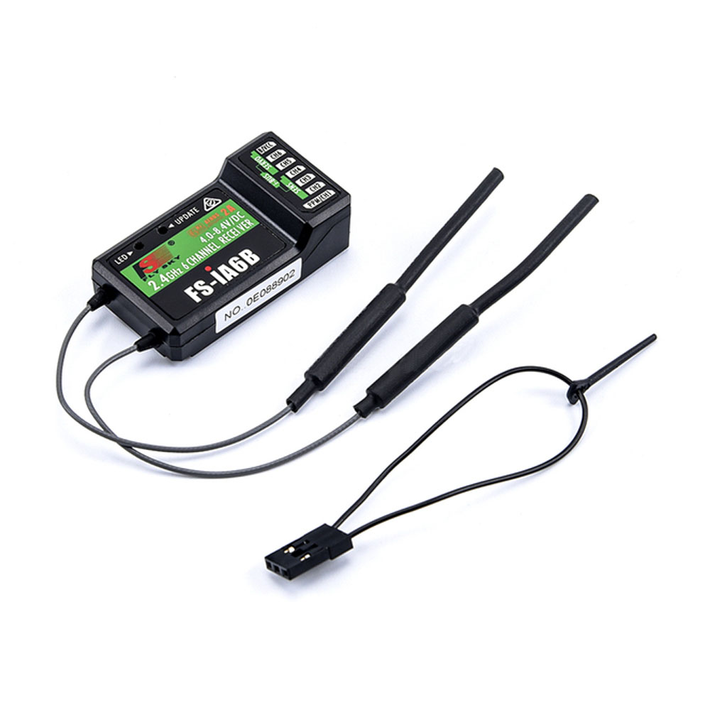 ฟลายสกาย RC รีซีฟเวอร์ FS-IA6  - Drone Rc Car บทวิจารณ์และราคา