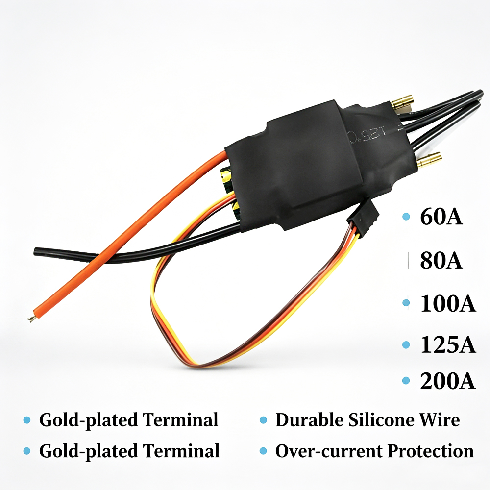200A 125A 100A 80A 60A Brushle - Rc Boat Brushless Motor บทวิจารณ์และราคา
