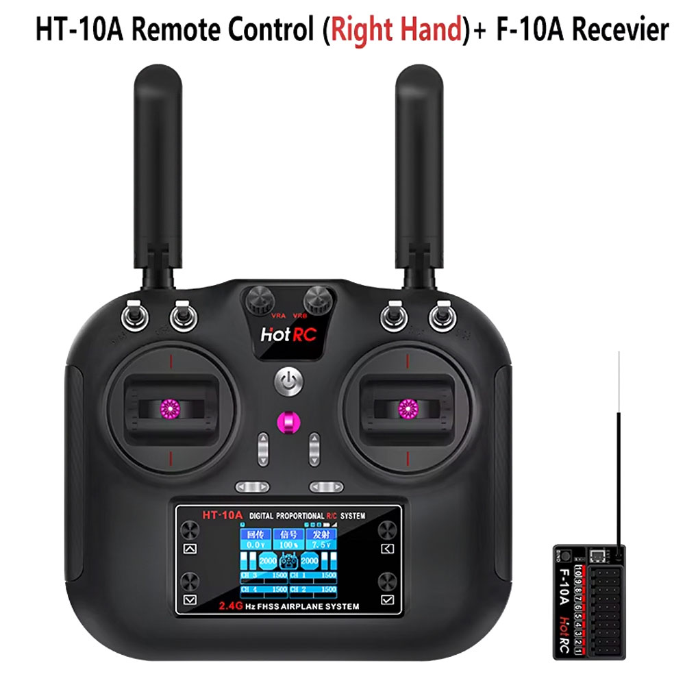 Hotrc HT-10A 2.4G 10CH เครื่อง - Drone Rc Car บทวิจารณ์และราคา