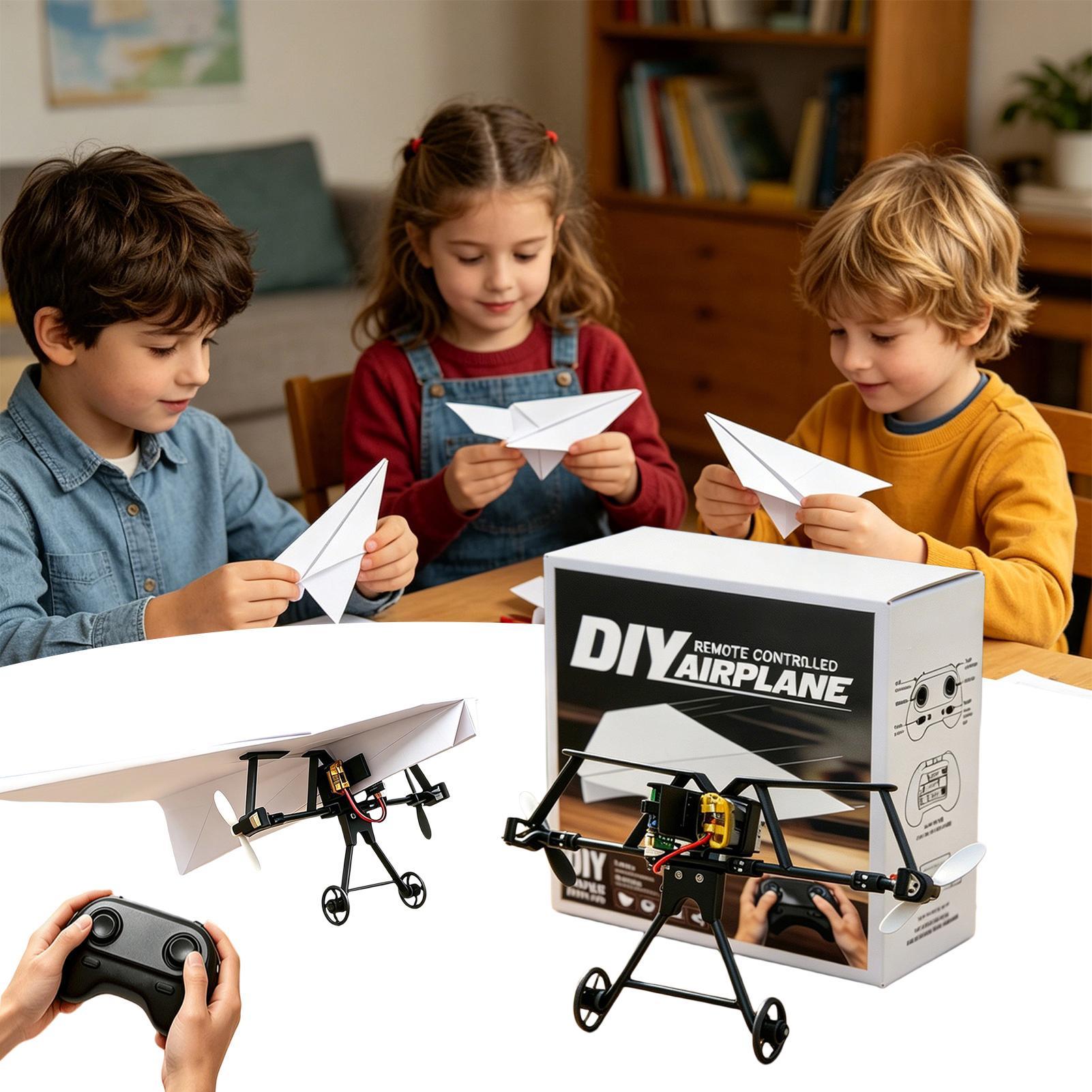 ชุดเครื่องบินกระดาษ DIY RC พร้ - Drone Rc Aircraft บทวิจารณ์และราคา