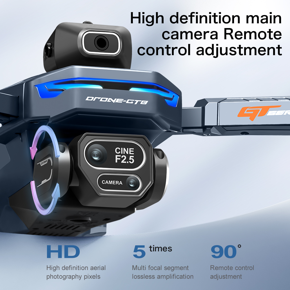 โดรน GT8 4K พร้อมตัวควบคุมมอเต - Drone Rc S156 บทวิจารณ์และราคา