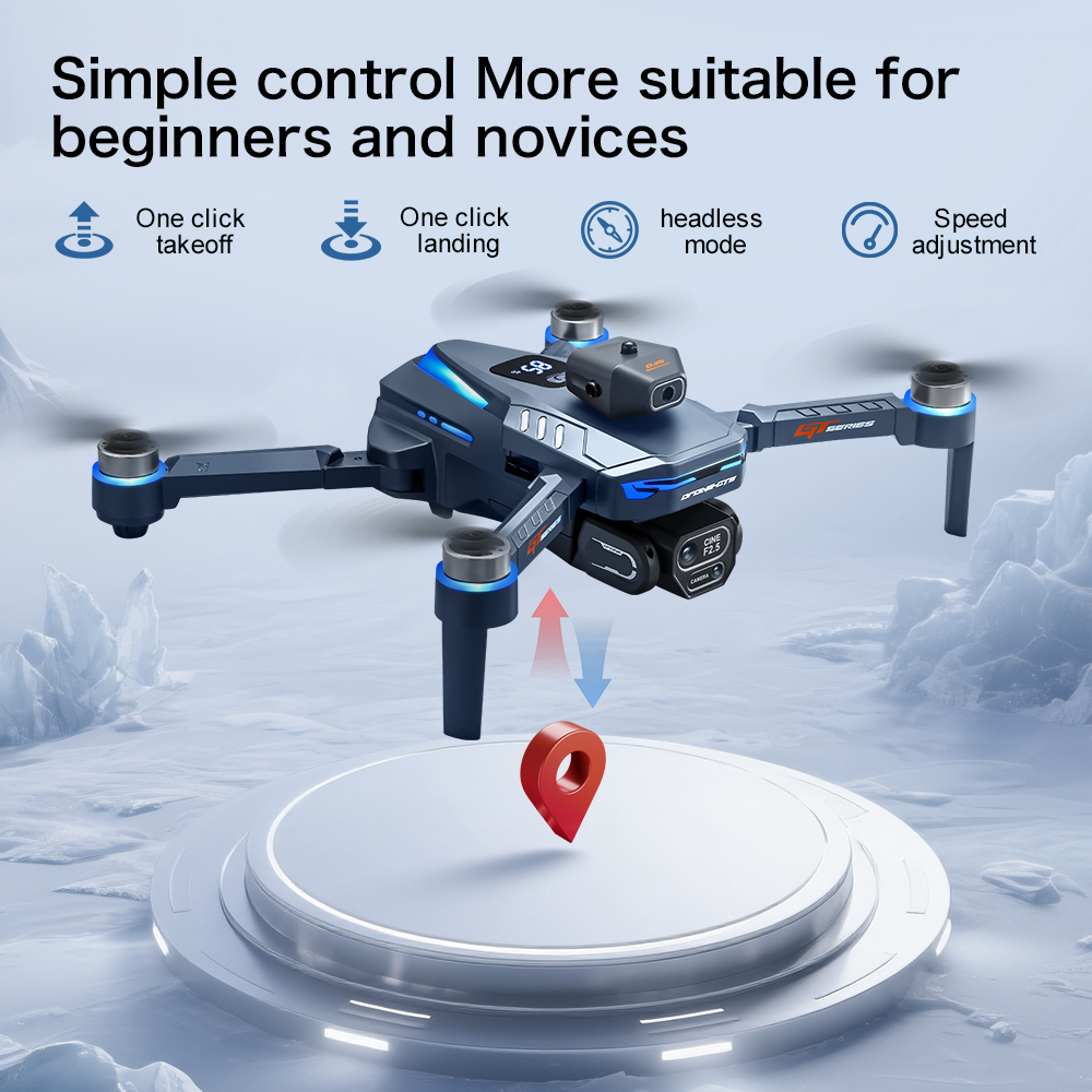 โดรน GT8 4K พร้อมตัวควบคุมมอเต - Drone Rc S156 บทวิจารณ์และราคา