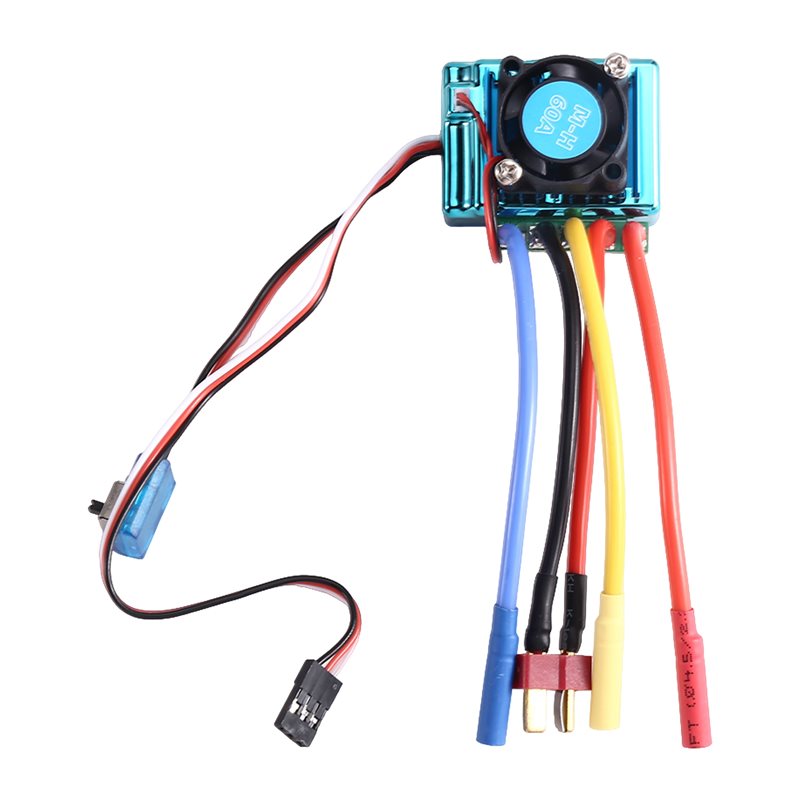 MACH-60A ตัวควบคุมความเร็ว ESC - Rc Boat Brushless Motor บทวิจารณ์และราคา