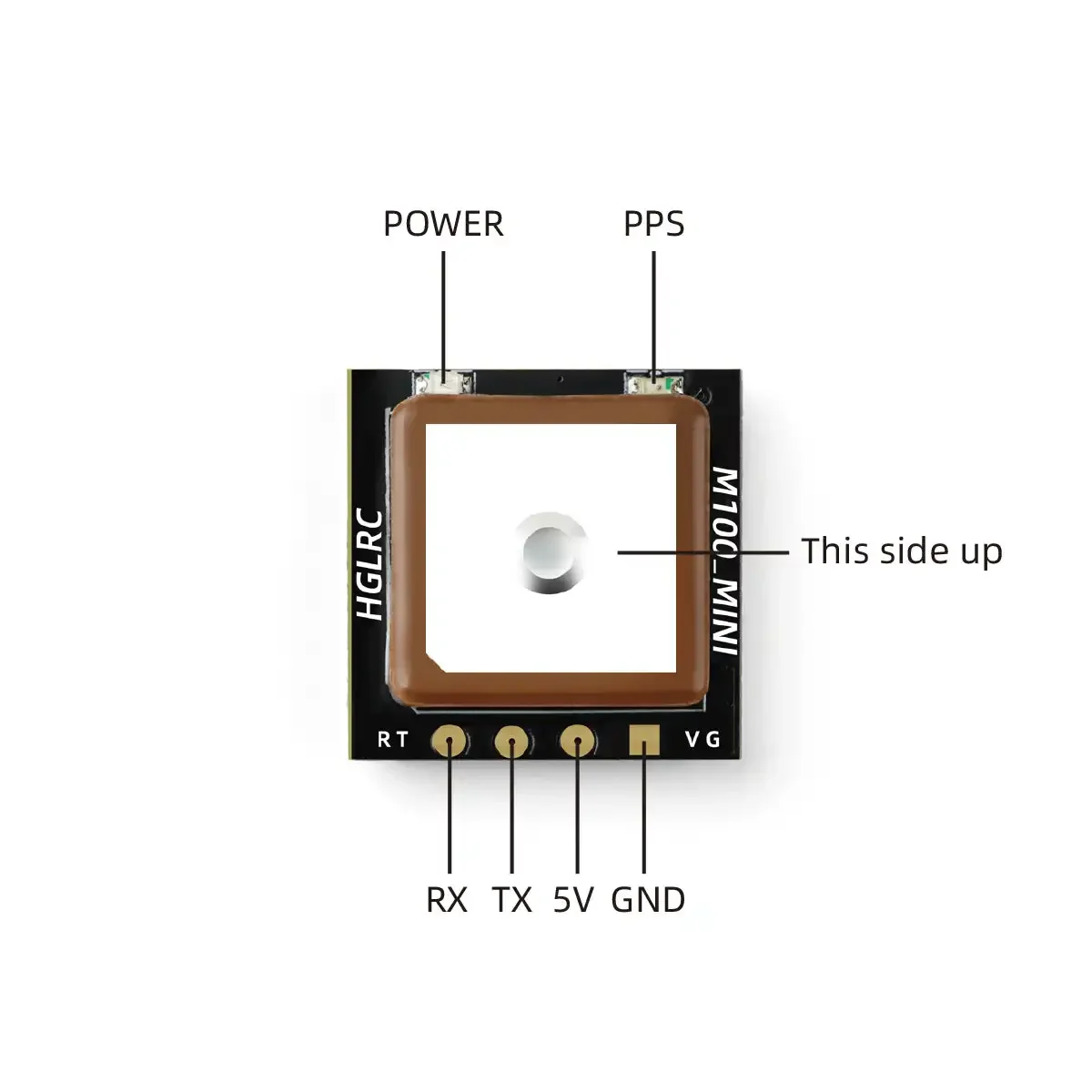 HGLRC M100 MINI GPS โมดูล M10  - Drone Rc Gps บทวิจารณ์และราคา