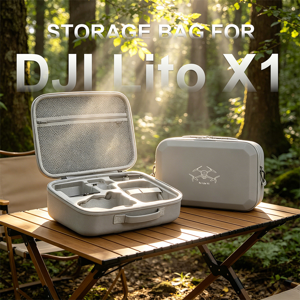 XFJI หนัง PU กระเป๋าสะพายไหล่แ - Drone Dji Rc N1 บทวิจารณ์และราคา