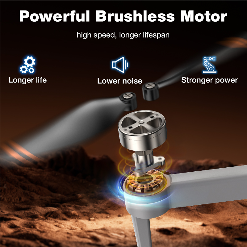 โดรนรุ่นใหม่ L017 Pro Brushles - Drone Rc Gps บทวิจารณ์และราคา