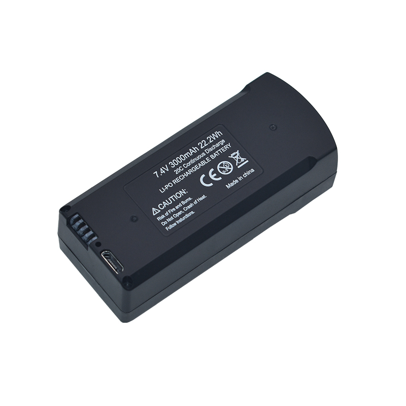 GPS V198 7.4V 3000mAh แบตเตอรี - Drone Rc Gps บทวิจารณ์และราคา