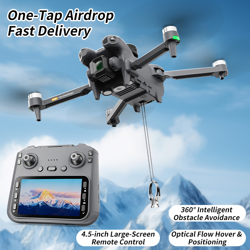 โดรน AE51 GPS 8K ระดับมืออาชีพ - Drone Rc Gps บทวิจารณ์และราคา